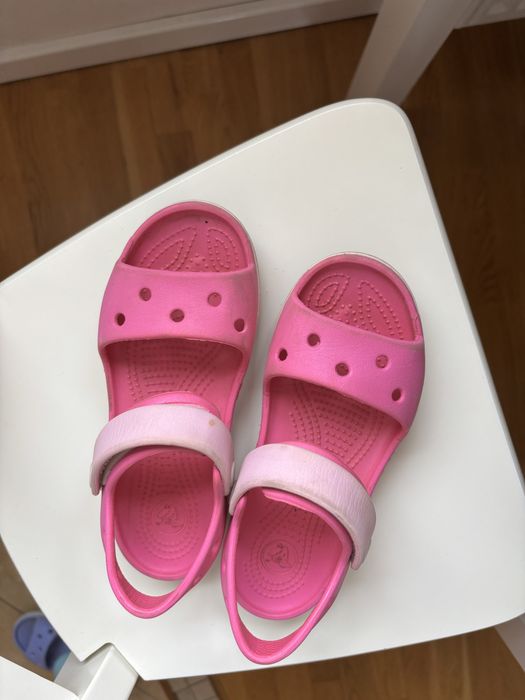 Sandały Crocs C12 różowe
