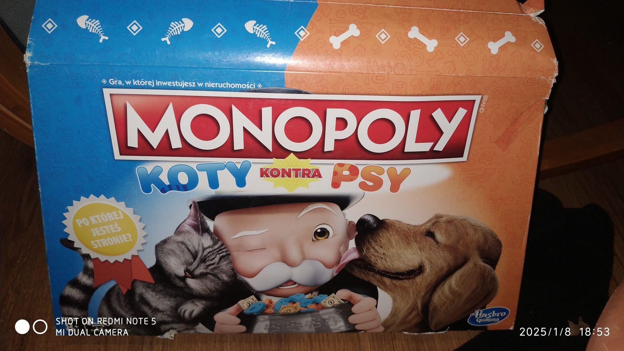 Okazja Monopoly koty kontra psy