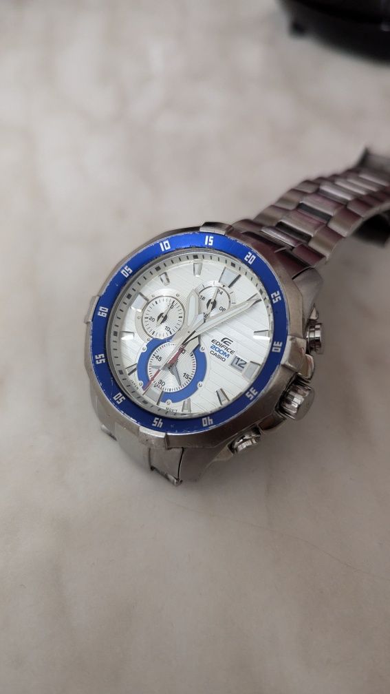 Часы Casio edifice EFM 503 chronograph, годинник касіо хронограф
