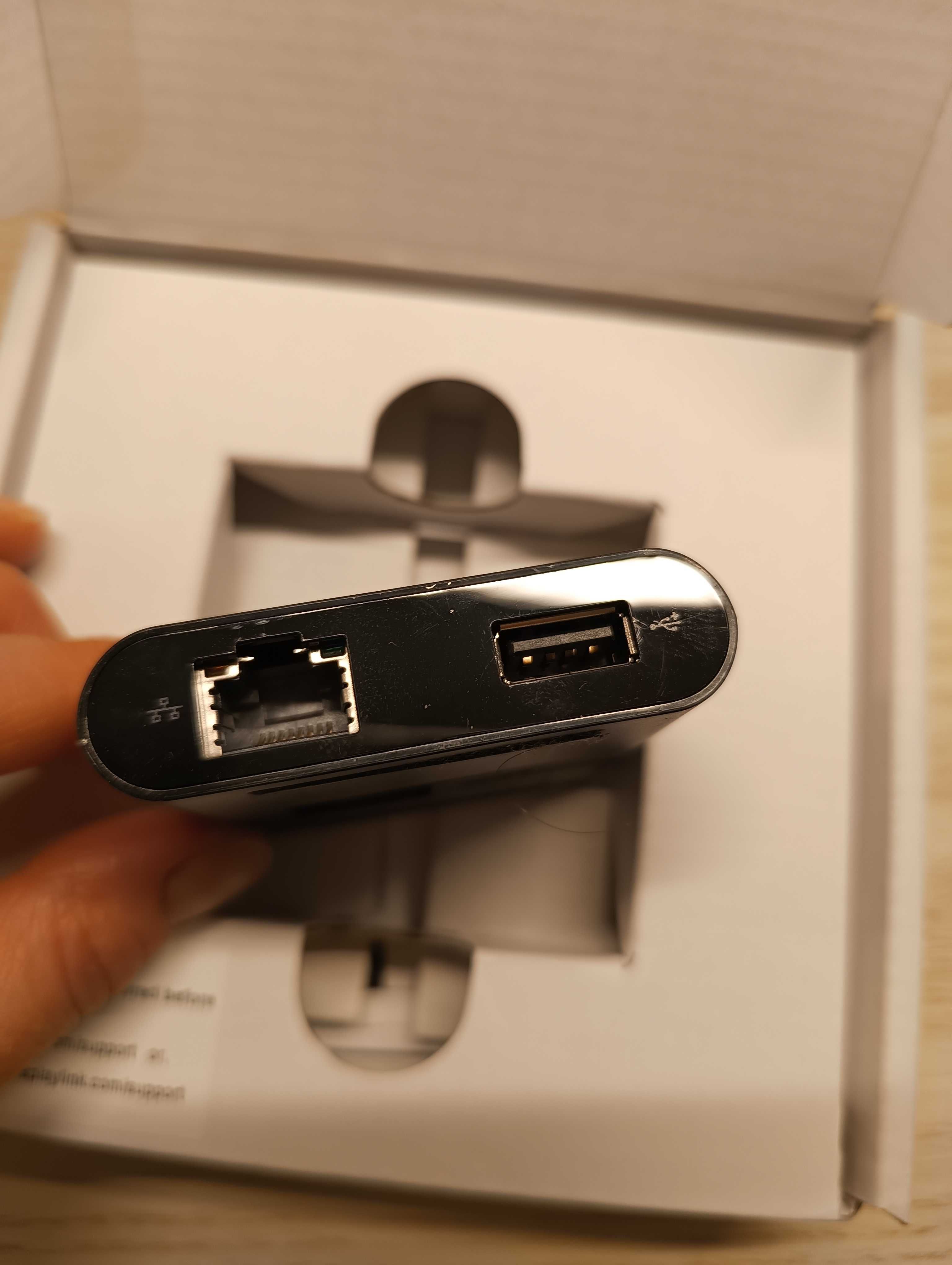 NOWY adapter DELL USB 3.0 do HDMI/VGA/Ethernet/USB 2.0