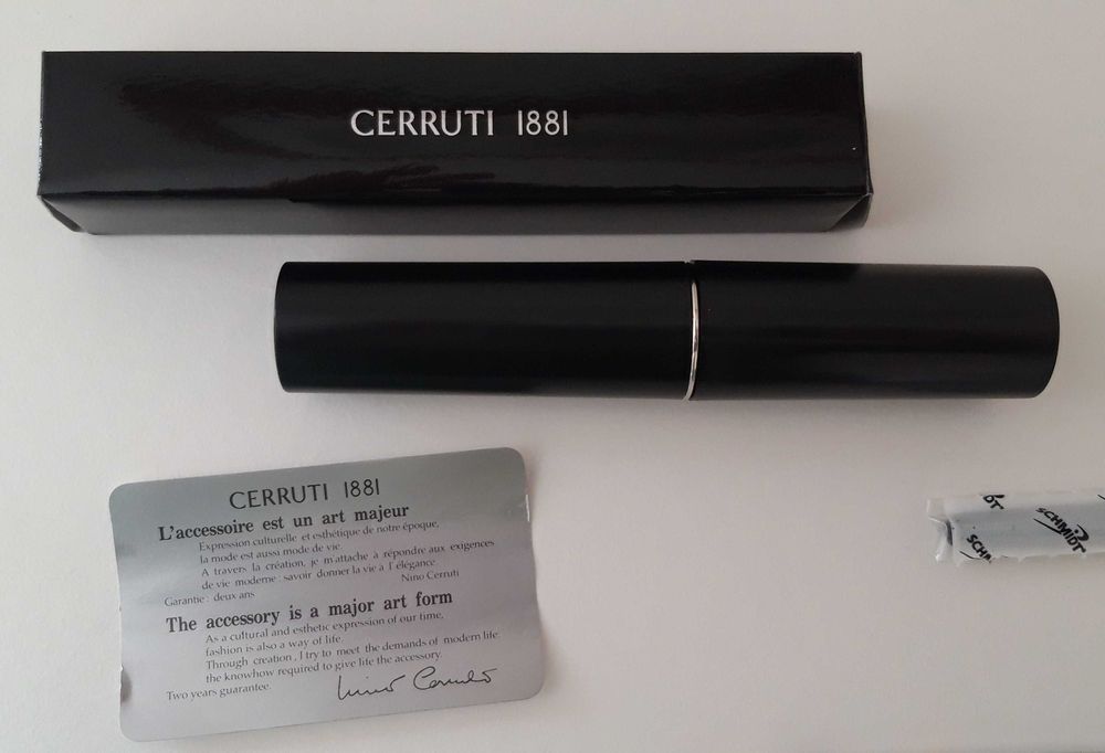Caneta CERRUTI 1881 - Artigo NOVO.