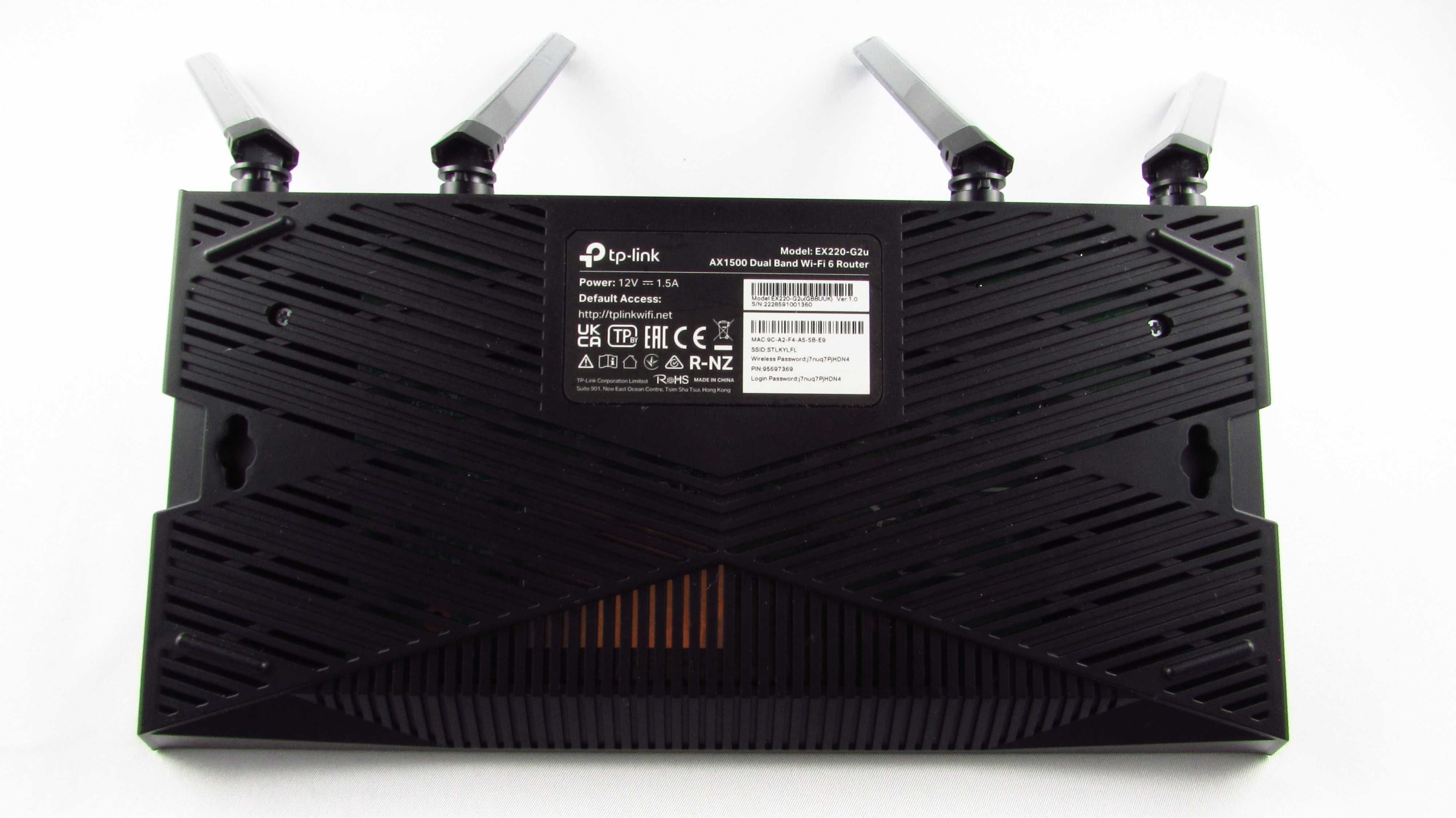 TP-LINK - Router EX220 (1800Mb/s a/b/g/n/ac/ax)