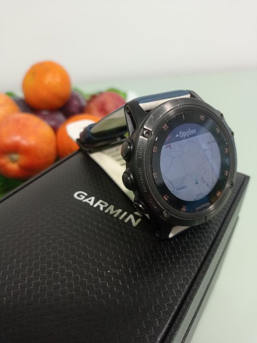 Garmin Fênix 5X plus Saphira edição especial