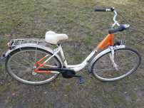 Rowe miejski Fisher damski 28 cali 3 biegi pradnica Shimano