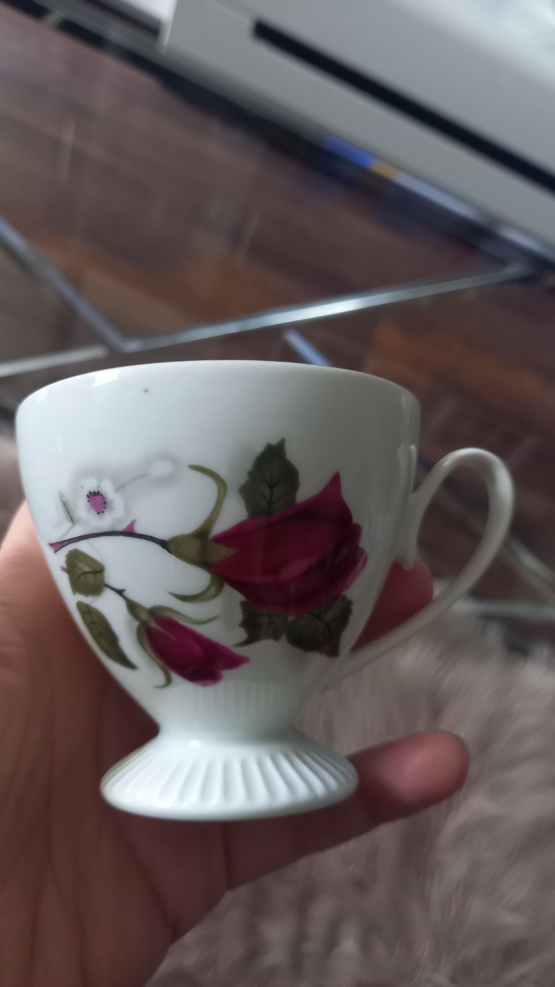 Filiżanka Chodzież róża Regina porcelana