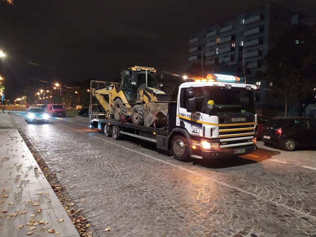 Usługi Transportowe Transport Maszyn "LOLEK" Pomoc drogowa Laweta