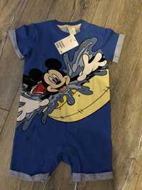 Kombinezon rampers Mickey hm myszka miki mickey r. 80 NOWY