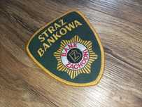 Naszywka kolekcjonerska straż bankowa