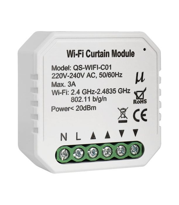 Inteligentny moduł sterownika rolet z WiFi QS-WiFi-C01