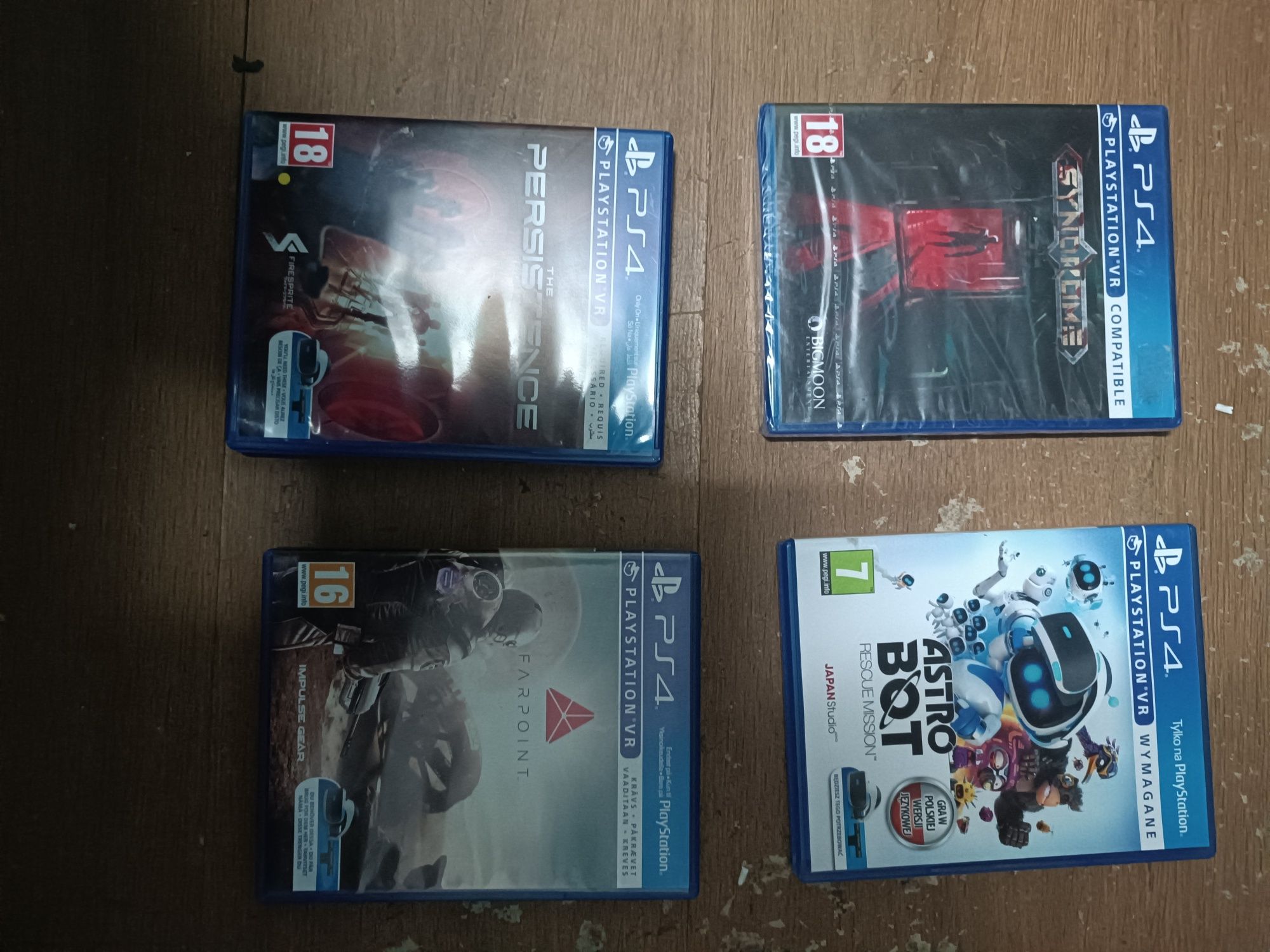 Okulary i cały zestaw vr ps4