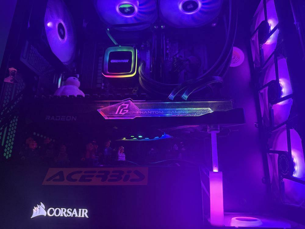 ZestawNowoczesny Komputer gamingowy ryzen 5 7500f  RX 7700XT 32gb DDR5
