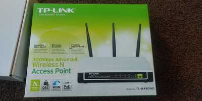 Punkt dostępowy TP-Link TL-WA901ND 2,4GHz, 300Mb/s 802.11n