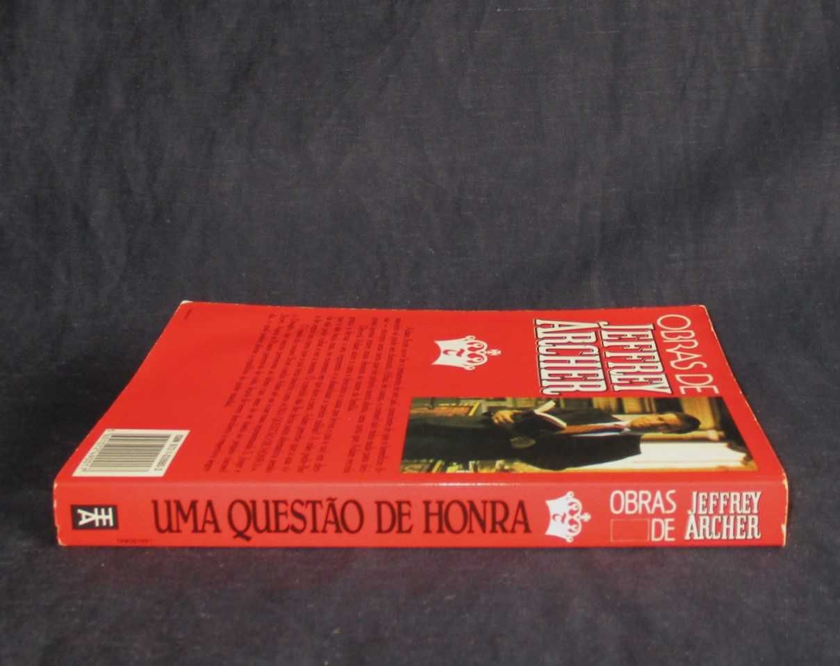 Livro Uma Questão de Honra Jeffrey Archer