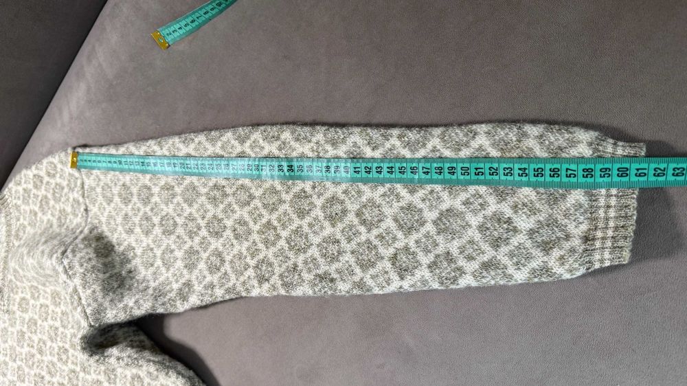 Norweski sweter męski 100% wełna Greenwood r. M/L