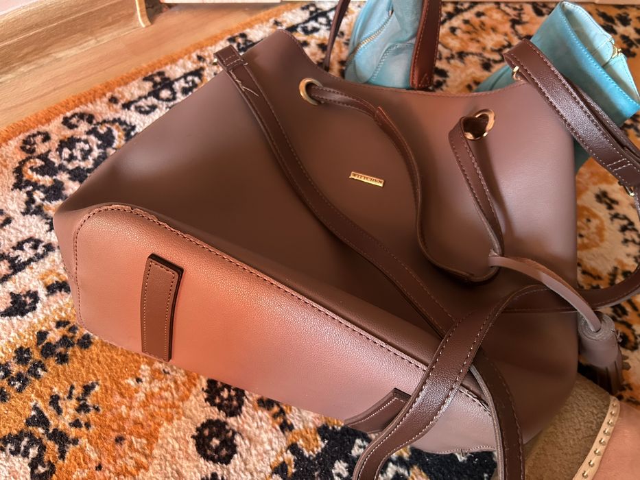 WITCHEN. Torba skórzana typu worek. Bez wad. Nie była noszona.