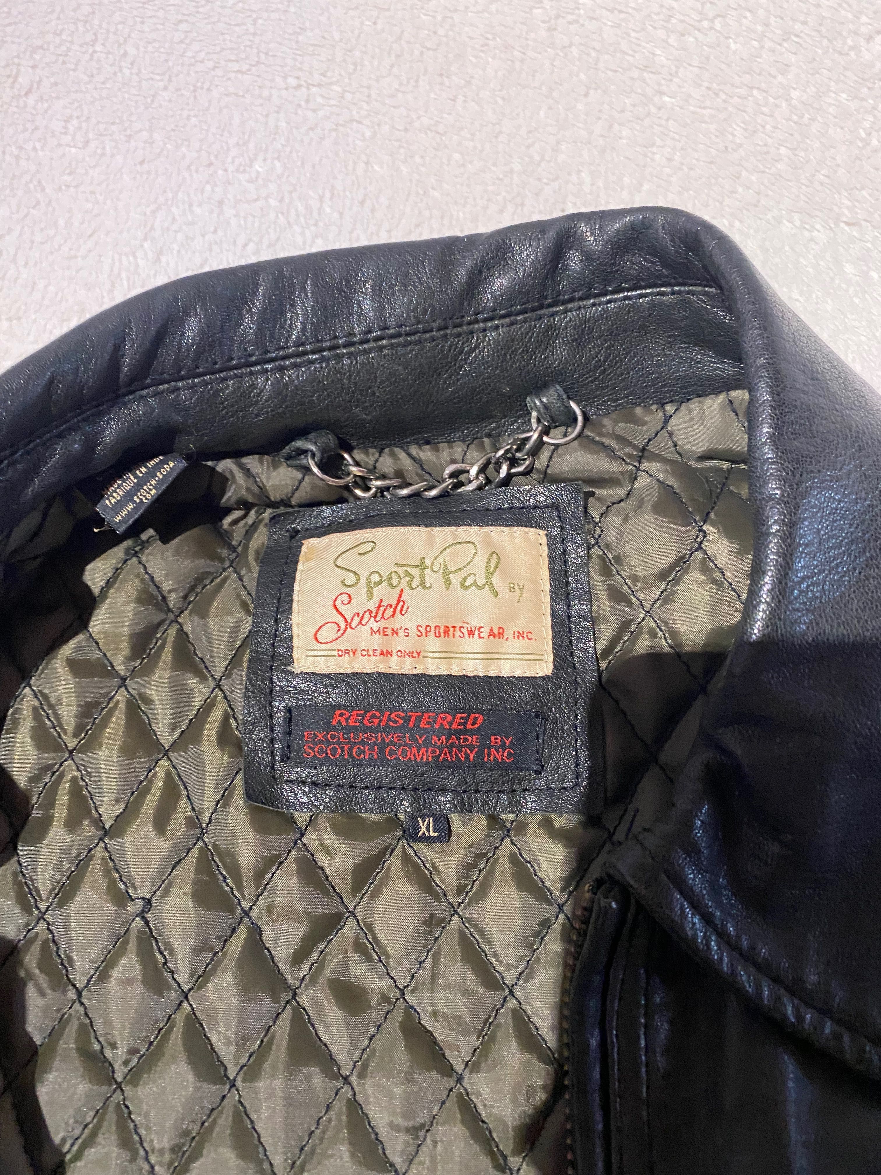 Sprzedam kurtkę skórzaną Scotch&Soda oryginalna rozmiar XL