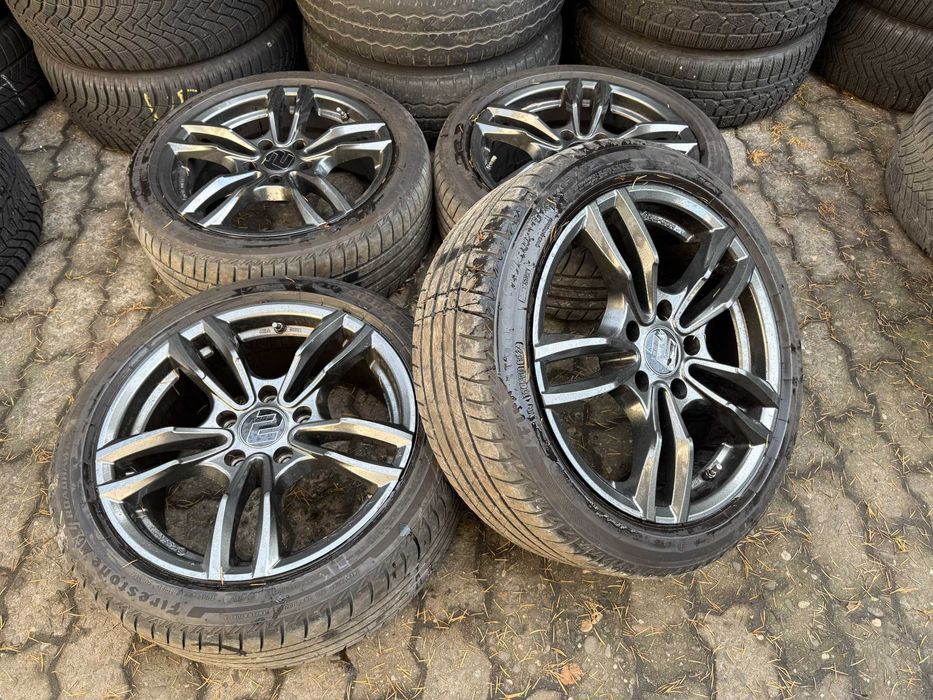 Koła 17" 5x120 BMW 1 E87 F20 F21 F22 3 E36 E46 E90 opony letnie 2024
