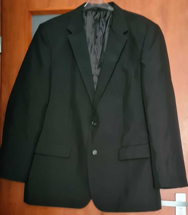 bonprix czarny męski garnitur roz 54,nowy