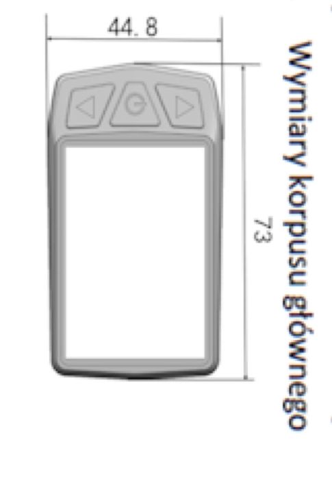 Wyswietlacz do roweru elektrycznego KT-TF01U