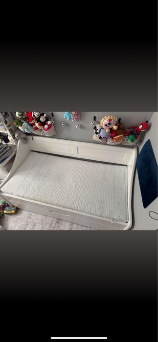 Lozko podwojne wysuwane