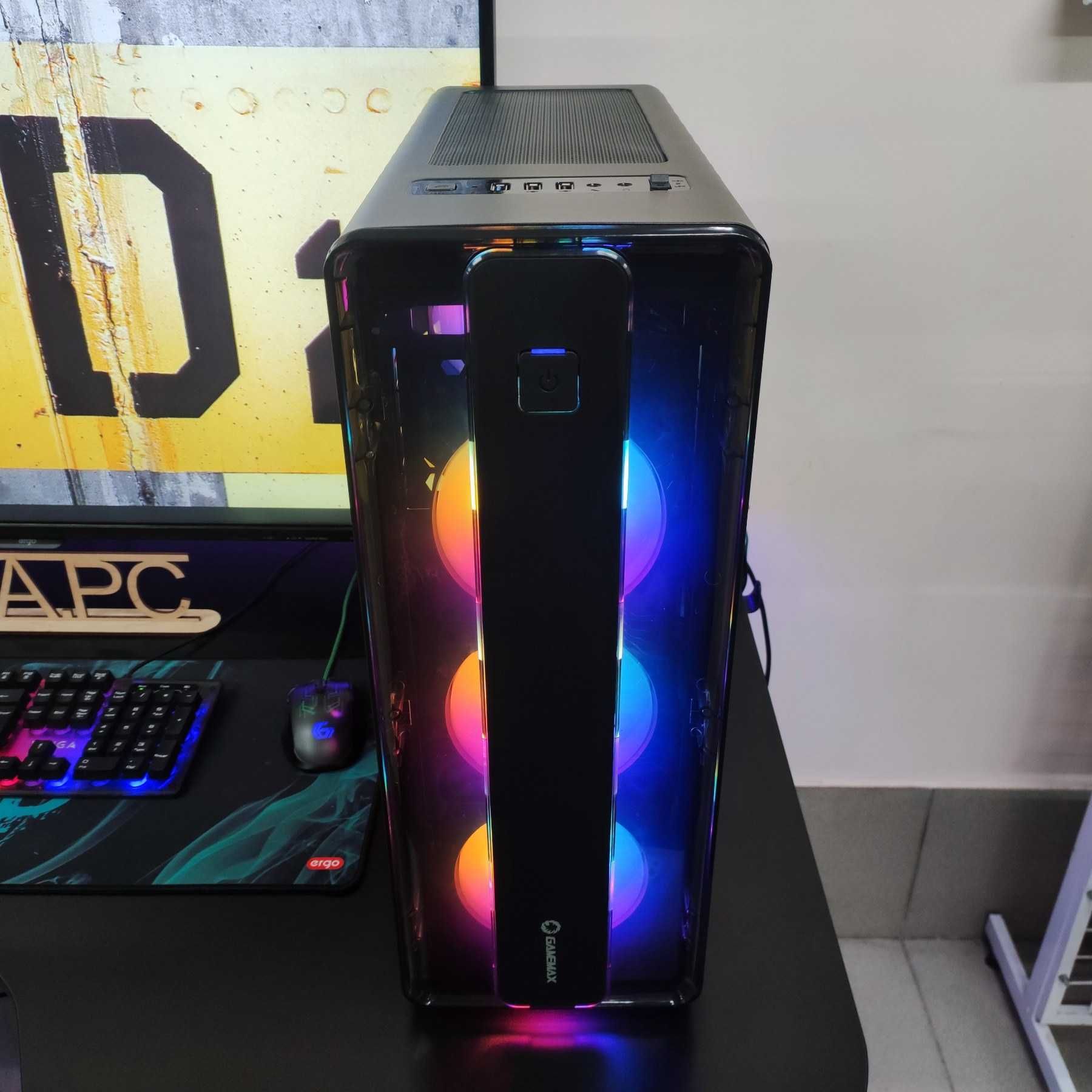 Компютер Новый Ryzen 5 5500, 16GB DDR4, EVGA RTX 3070, SSD 512GB NVMe