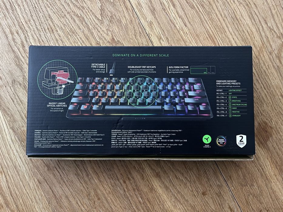Клавіатура Razer Huntsman Mini (60%)