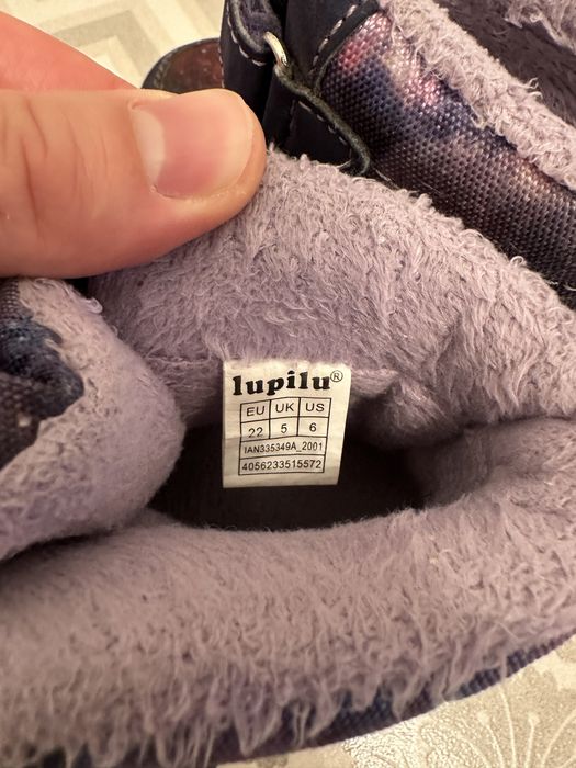 Trzewiki śniegowce buty zimowe Lupilu r. 22