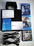 PlayStation 4 slim + 3 gry