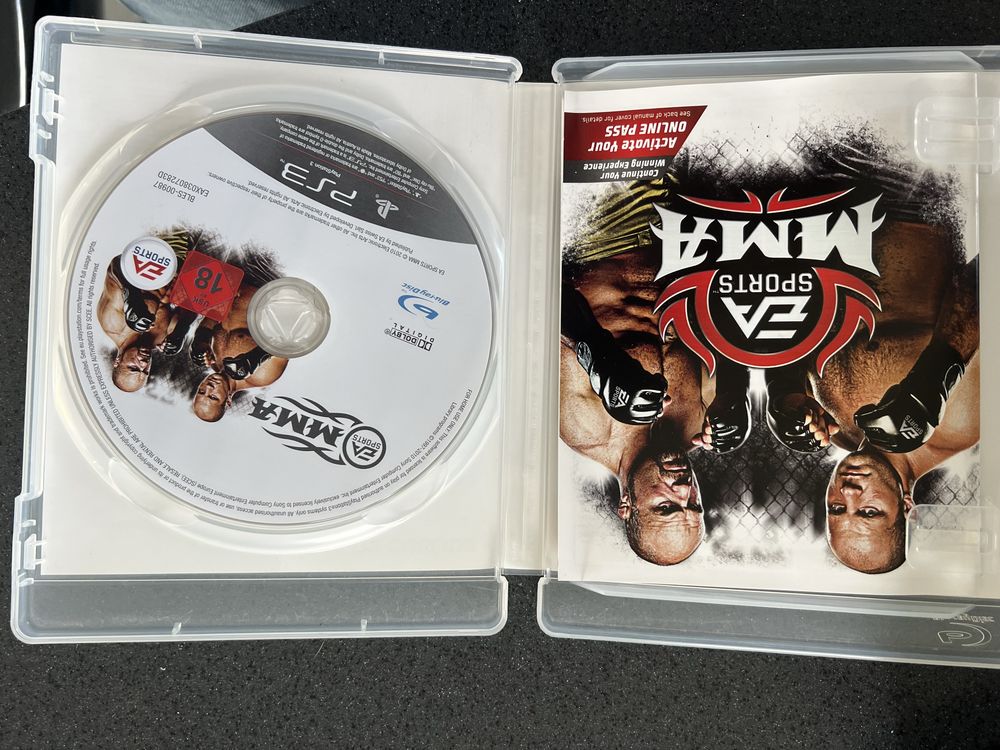 Blu-ray Ps3 MMA EA Sports