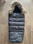 Śpiwór Combi Black Cottonmoose, śpiworek 3w1 czarny