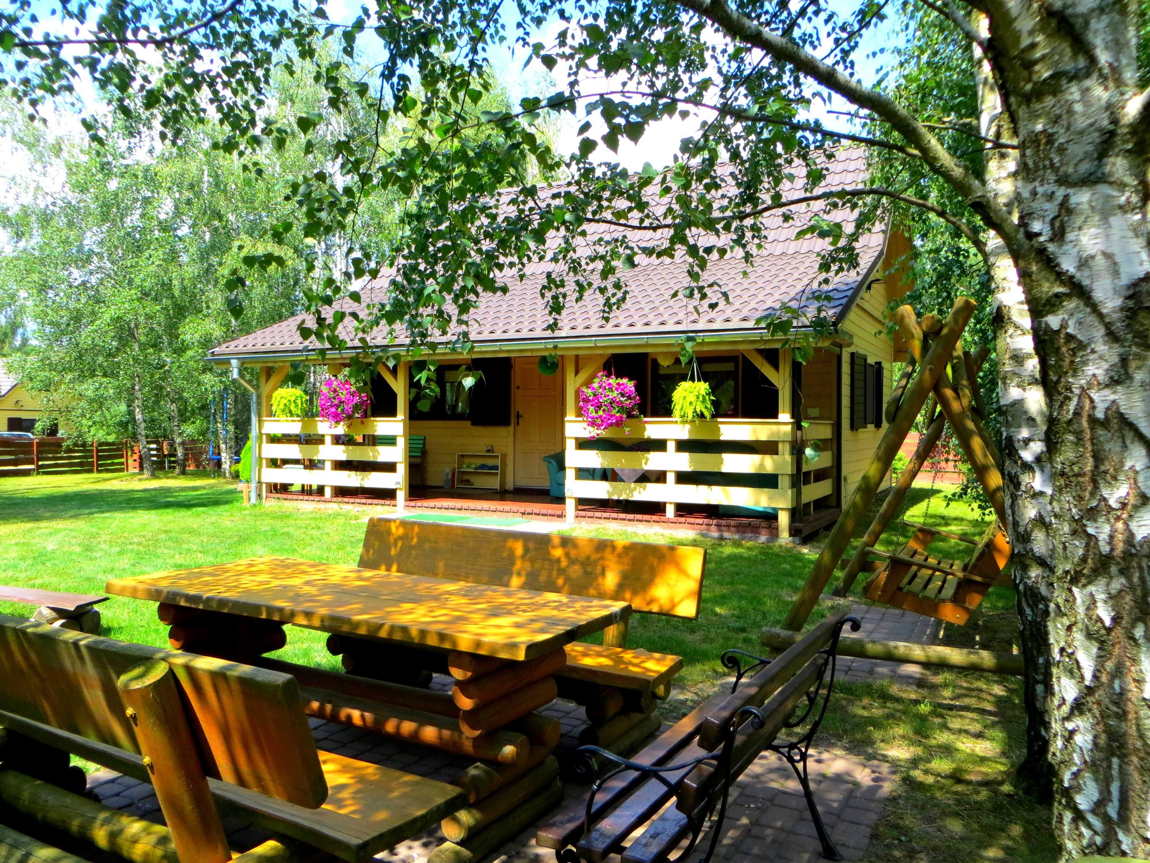 Wynajem. Domek nad jeziorem Radęcin - wolny 5.07 do 24.07. 2025