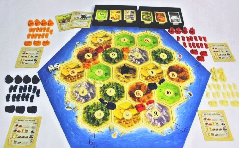 Catan - strategiczna gra planszowa NOWA