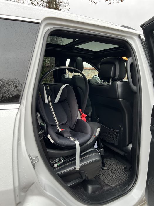 CYBEX fotelik dla noworodka Cloud G i-Size | Magic Black | Baza ISOFIX