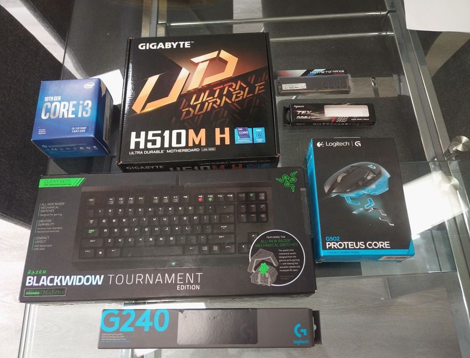Pack Gaming Intel i3 10100f + Motherboard Gigabyte|