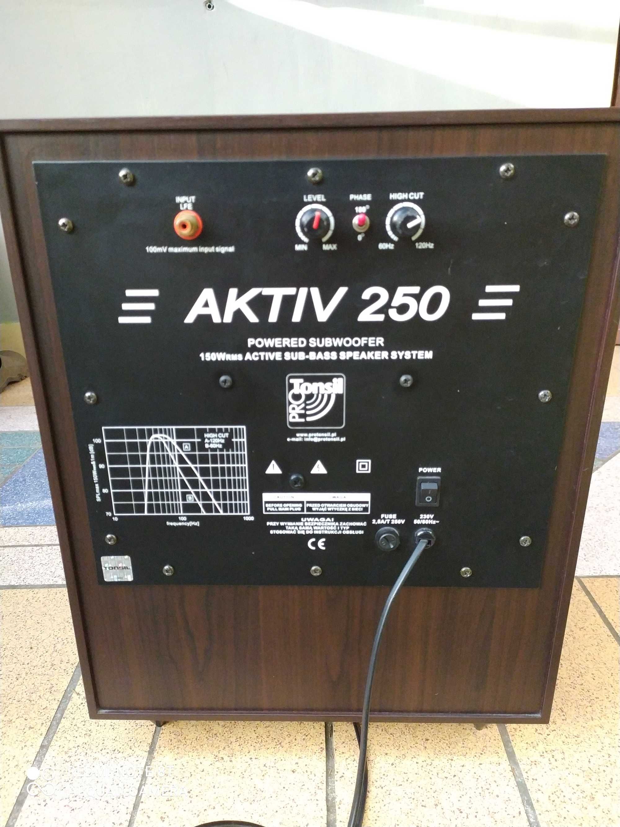 Subwoofer Tonsil aktiw 250