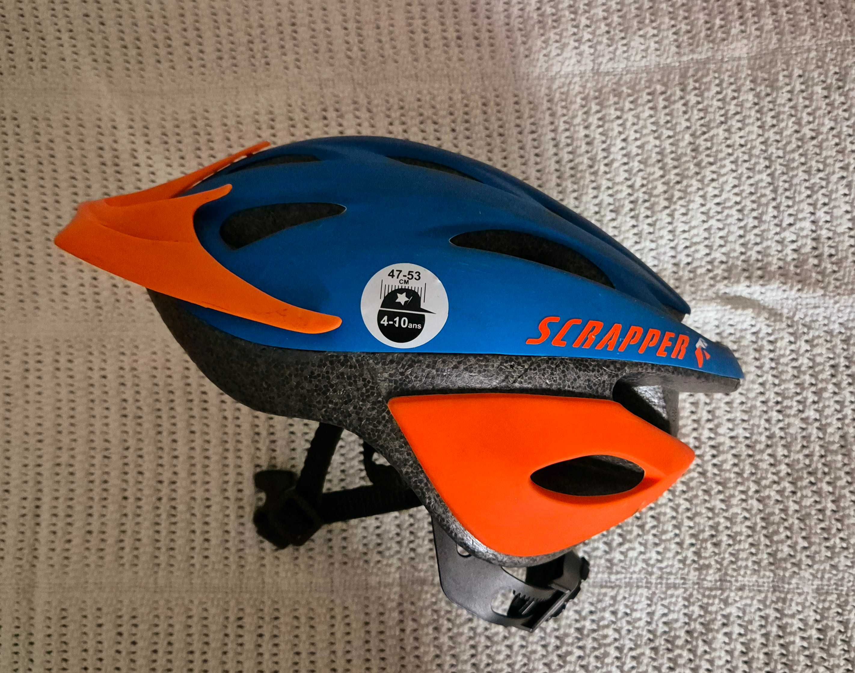 Kask rowerowy dziecięcy Scrapper  47-53 cm 4-10 lat