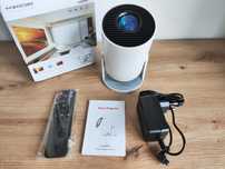 Nowa WERSJA! Przenośny projektor,rzutnik MAGCUBIC HY300 PRO 4K WiFi BT