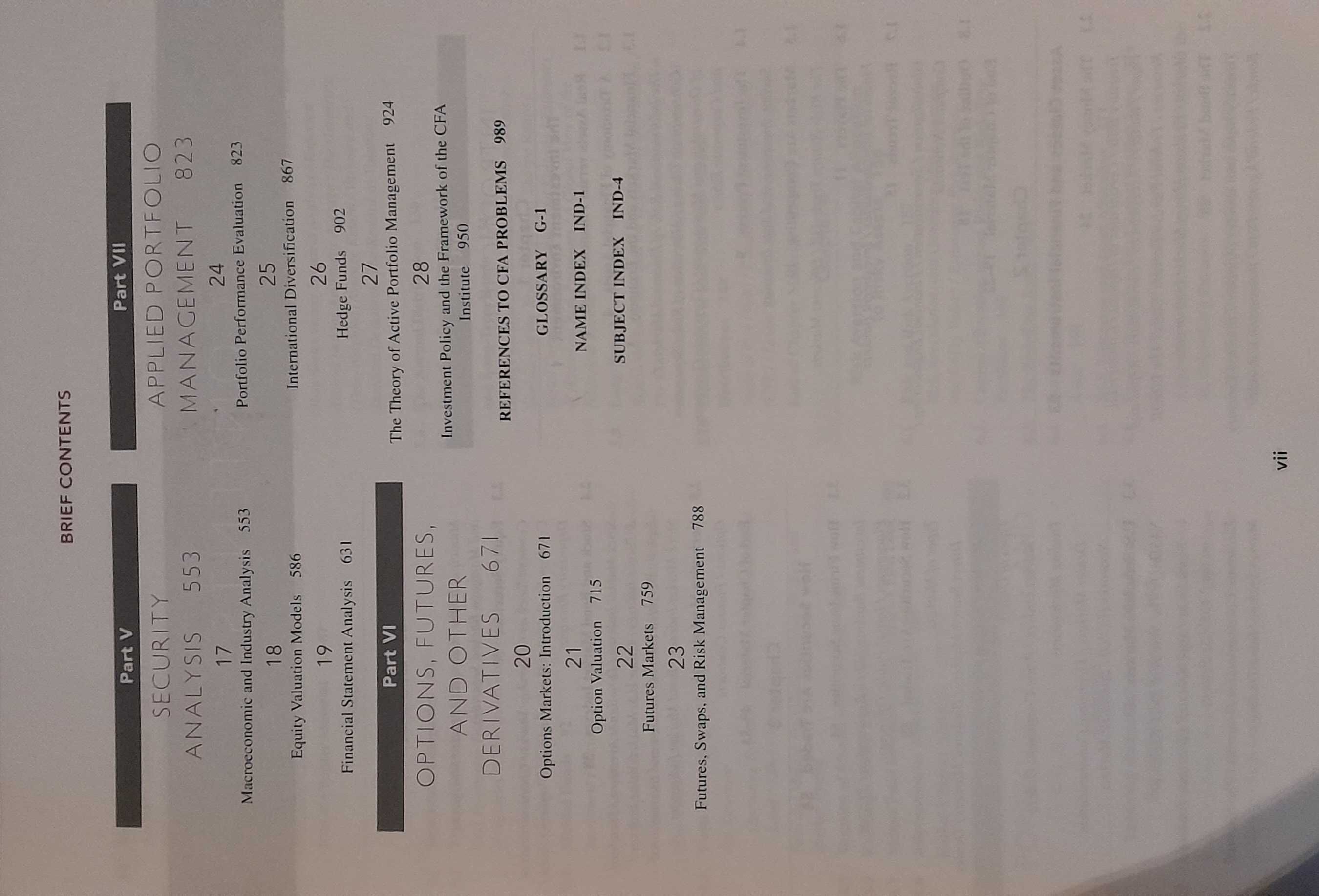 INVESTMENTS de Bodie, Kane e Marcus