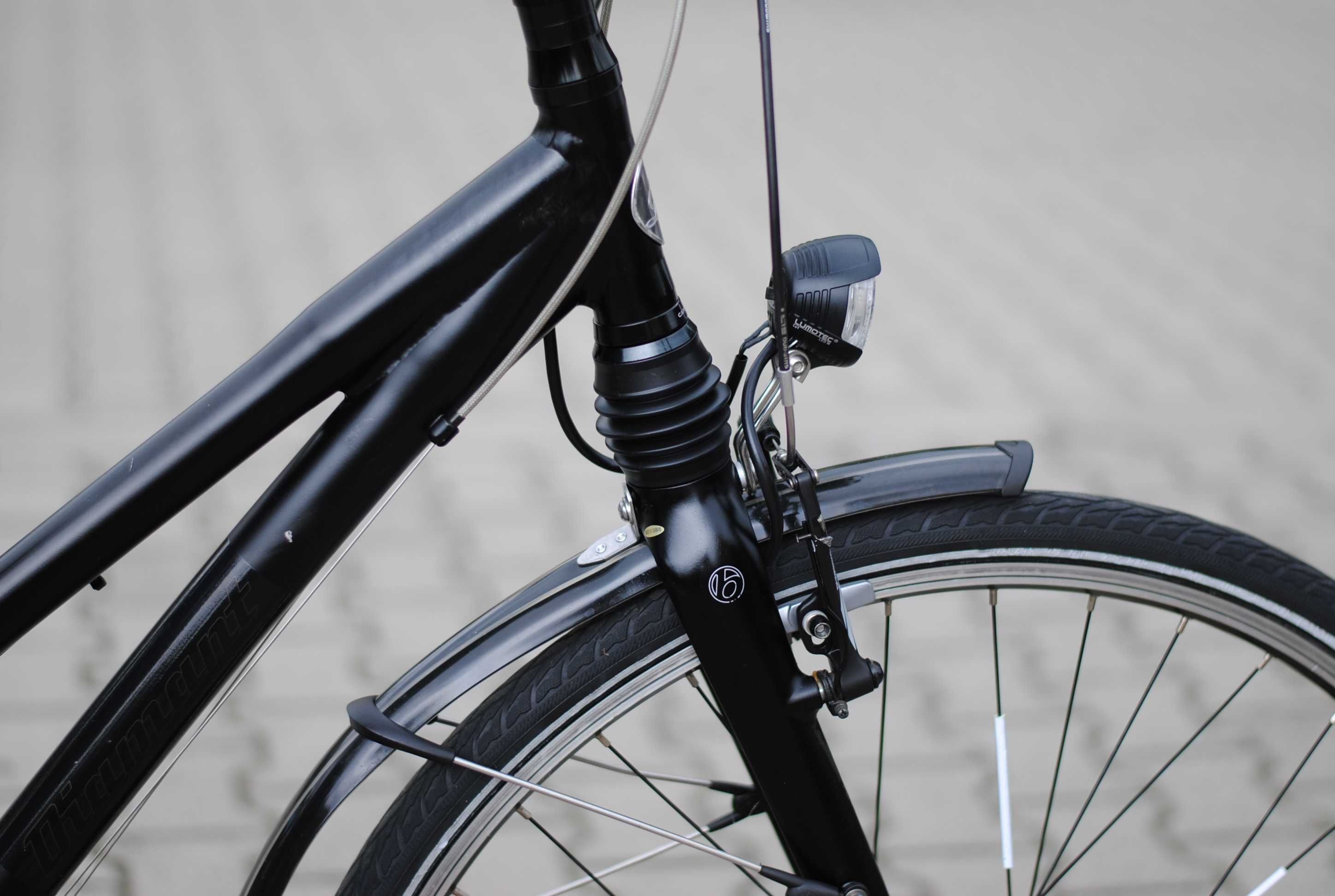 Miejsko trekingowy rower Diamant, koła 28'', osprzęt shimano deore