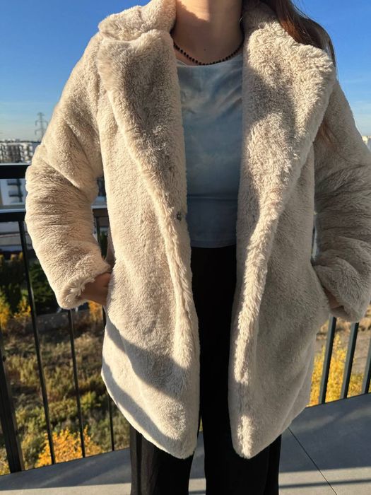 Шуба з штучного хутра