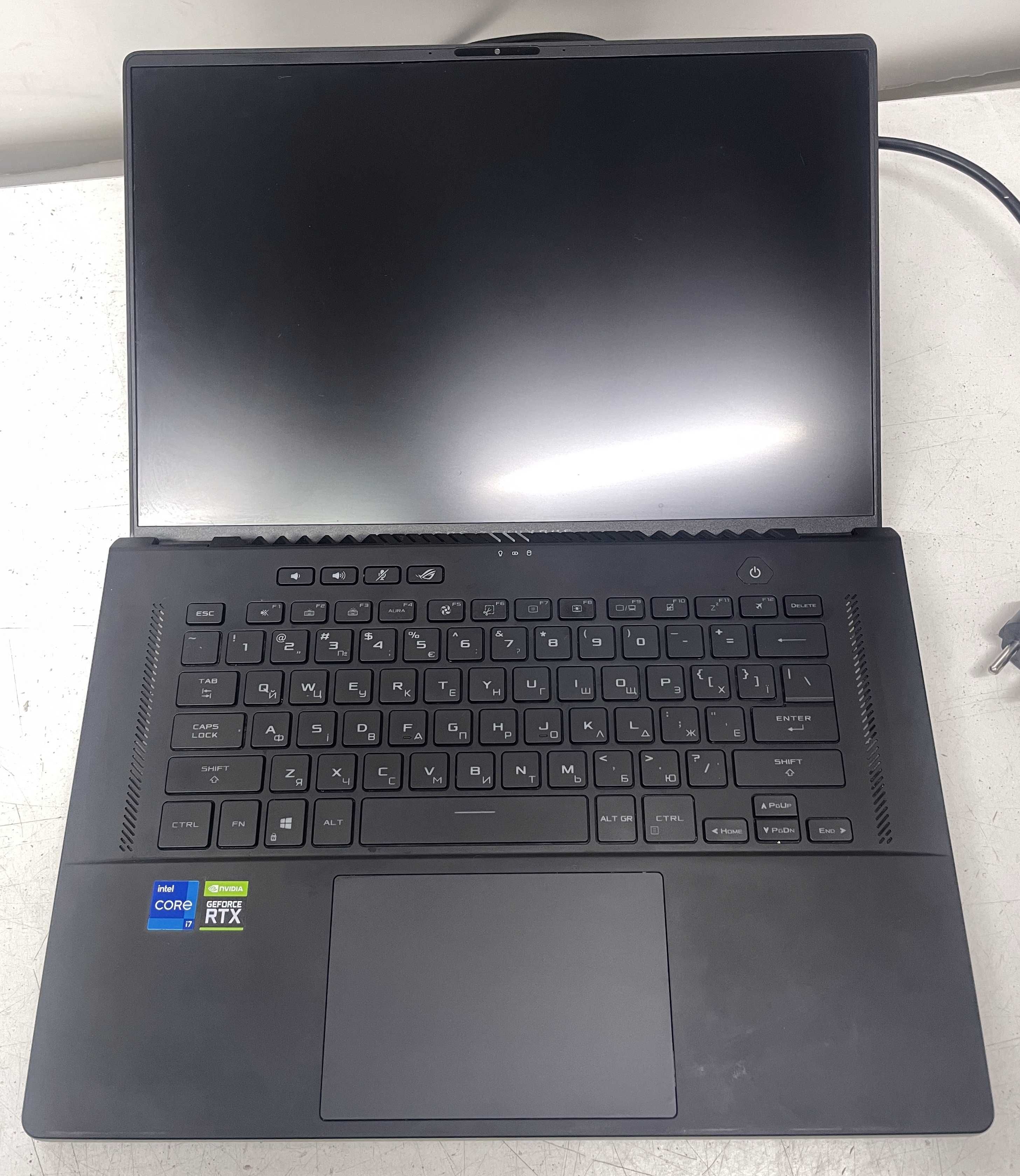 Ноутбук ASUS ROG Zephyrus M16 GU603HE i7-11800 RTX3050  на запчасти