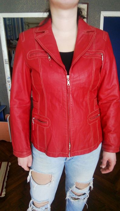 Продам женская кожаная  куртка, пиджак немец.бренда Bonita