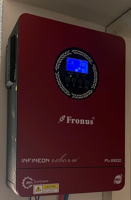 Продам комплект аккумулятор lifepo4 280ah + инвертор 1.8кв