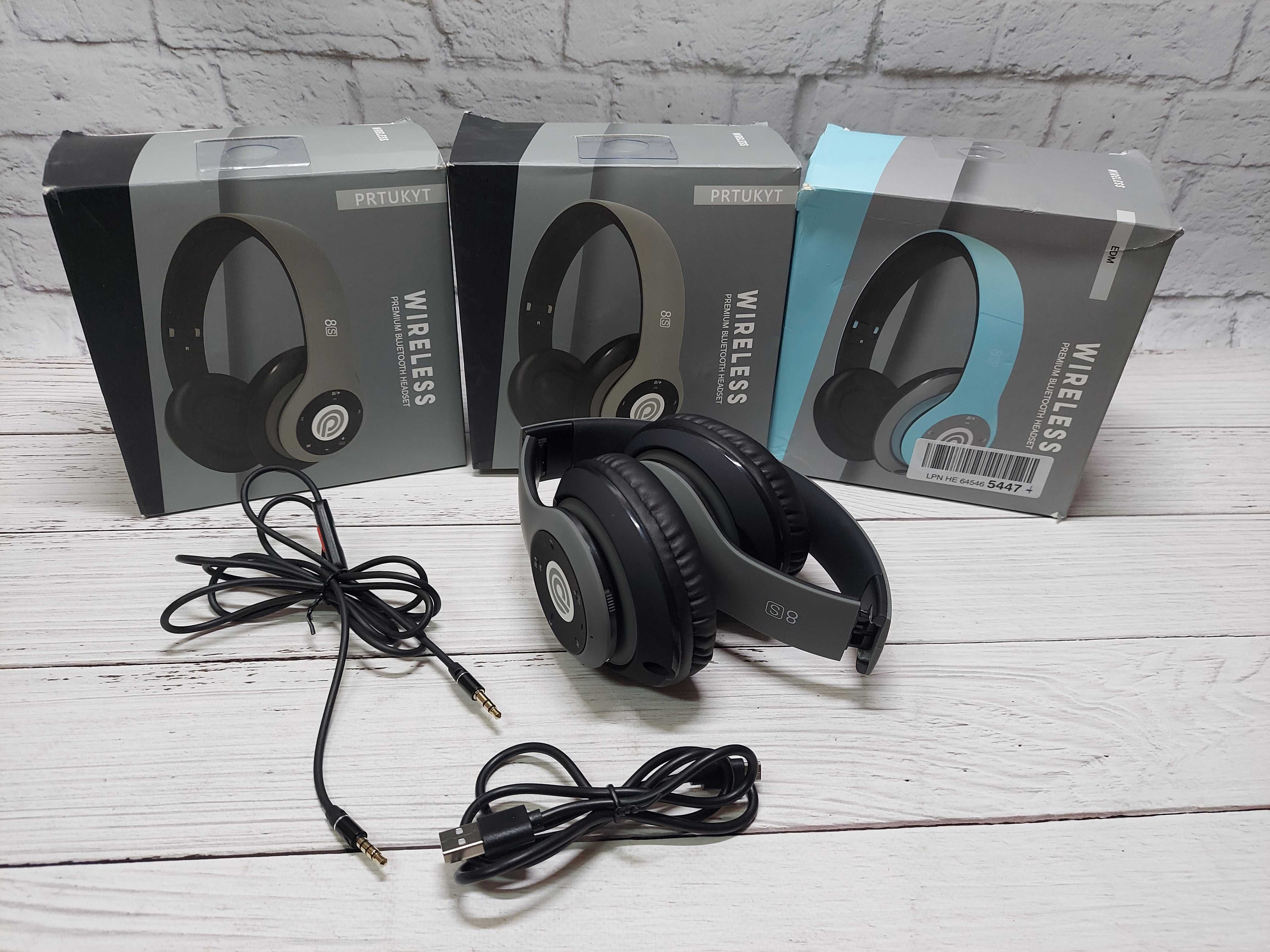 безпровідні навушники prtukyt wireless s8 Накладні