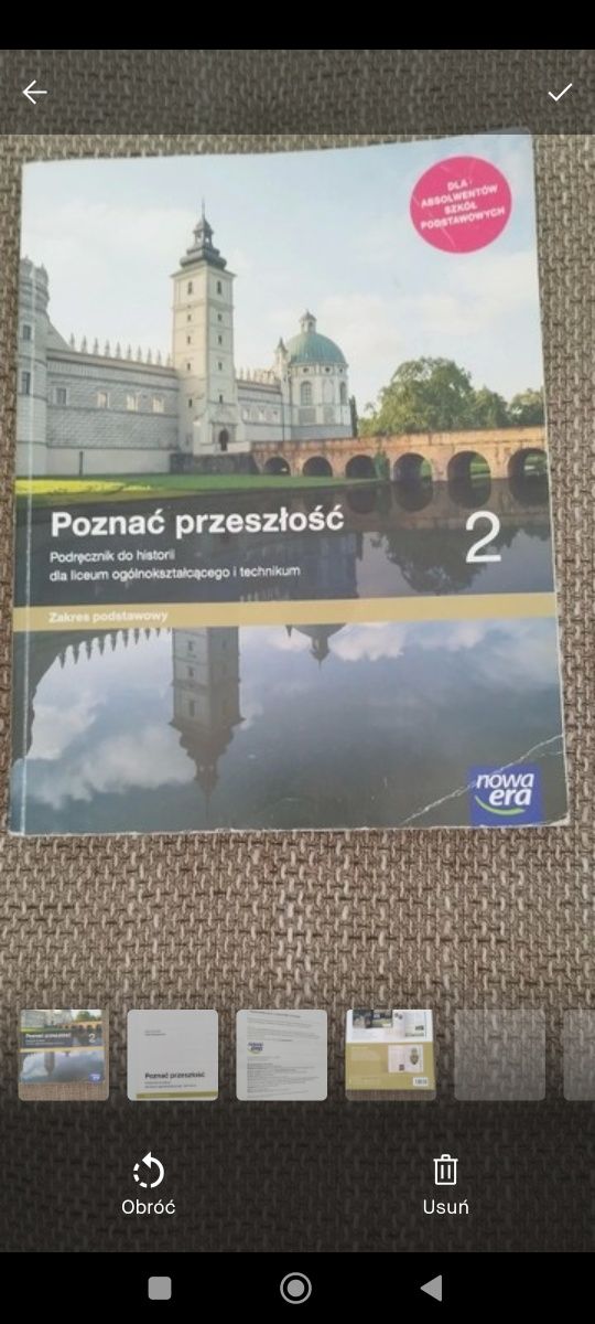 Poznać przeszłość 2. Podręcznik do historii dla liceum i technikum.