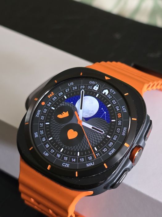 Samsung Galaxy Watch Ultra pomarańczowy jak nowy