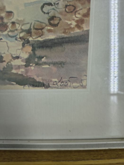 Obraz akwarela sygnowany