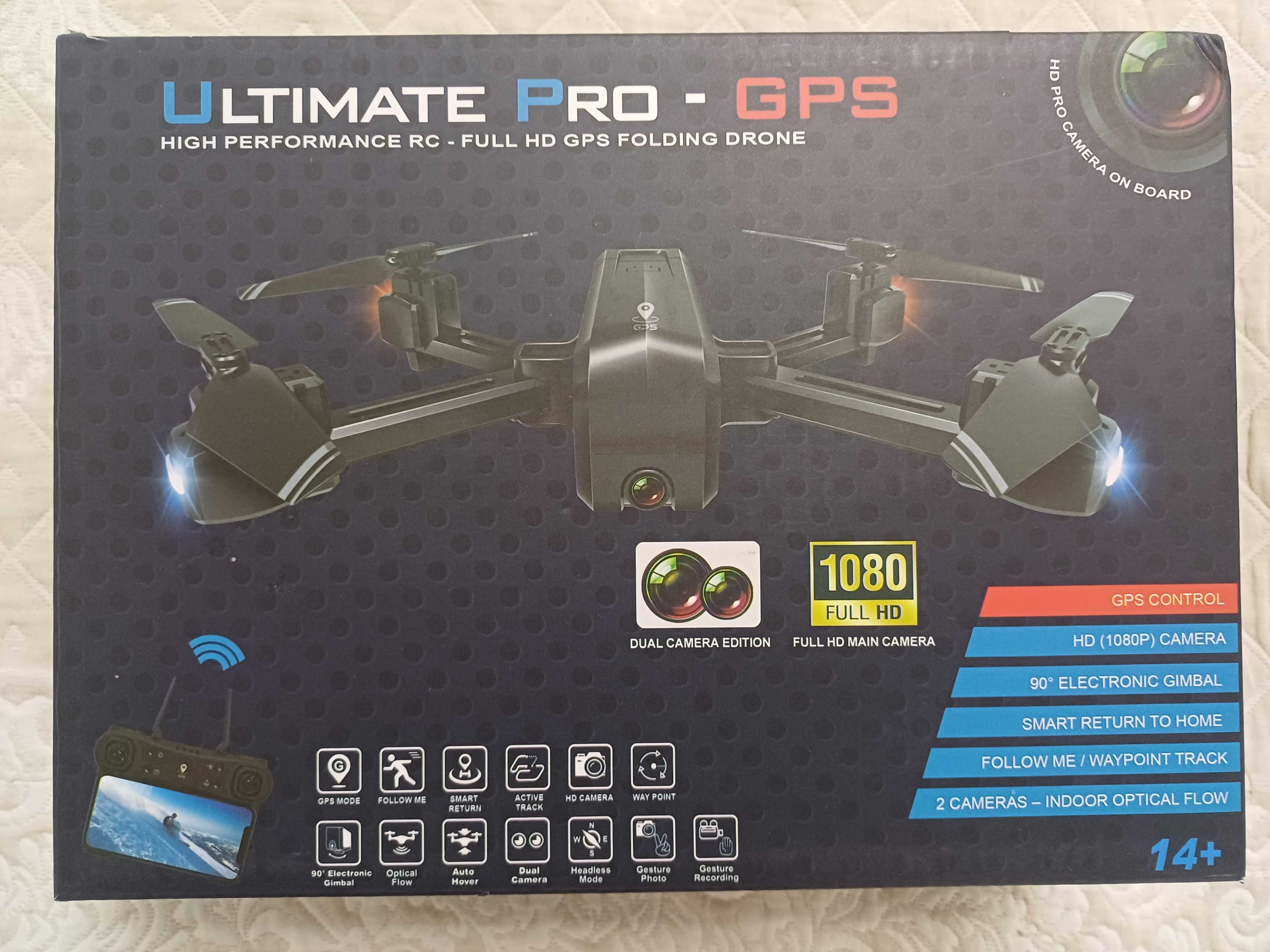 Дрон квадрокоптер Ultimate Pro-GPS High Performance RC