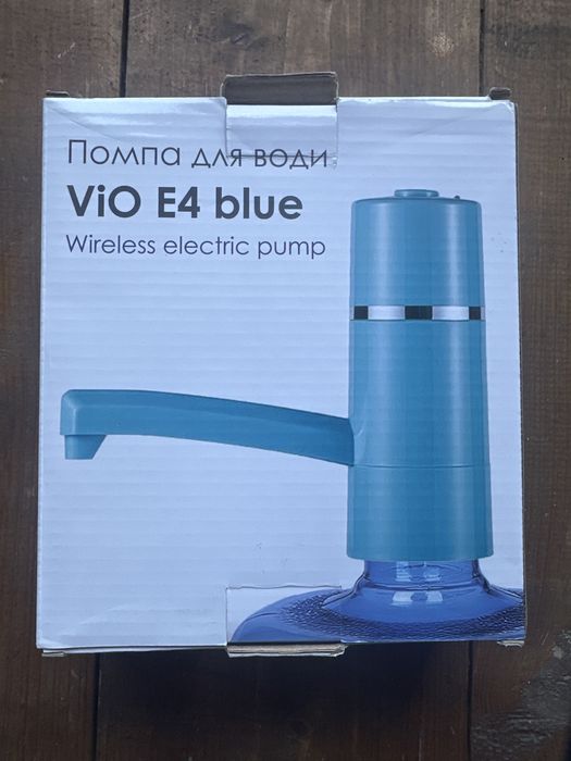 ViO E4 blue, USB Помпа для води електрична, блакитна