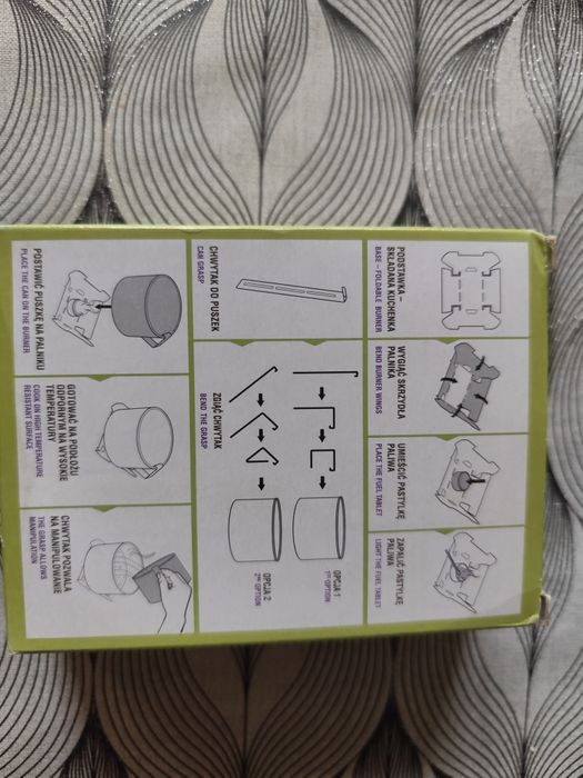 Wojskowy zestaw do gotowania i podgrzewania posiłków